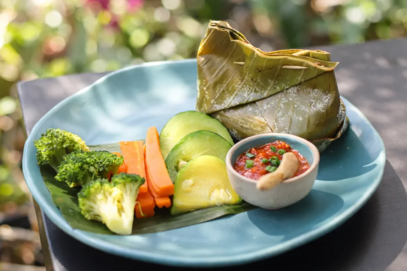 Steamed Mekong Fish, Hor Mok Style